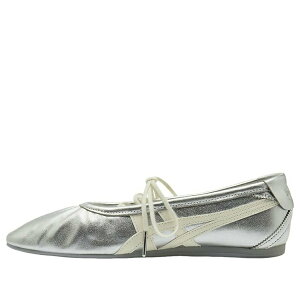 Onitsuka Tiger �I�j�c�J�^�C�K�[ ���f�B�[�X �X�j�[�J�[ �y(WMNS) Onitsuka Tiger Gymnarina 'Silver Cream' 1182A754-020�z �T�C�Y US_7.5(24.5cm)