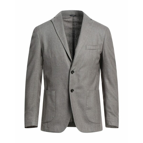 TOMBOLINI トンボリーニ ジャケット＆ブルゾン アウター メンズ Suit jackets Dove grey 2022最新作 メンズファッション 