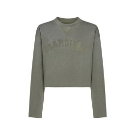 マルタンマルジェラ レディース パーカー・スウェットシャツ アウター Fleece Olive