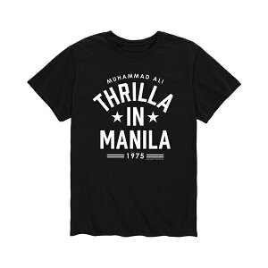�G�A�E�F�[�u�X �����Y �V���c �g�b�v�X Men's Muhammad Ali Thrilla in Manila T-shirt Black