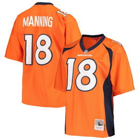 ミッチェル&ネス レディース ユニフォーム トップス Peyton Manning Denver Broncos Mitchell & Ness Women's Legacy Replica Player Jersey Orange