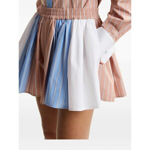 �G�b�Z���V�����A���g���[�v ���f�B�[�X �J�W���A���p���c �{�g���X Striped-pattern shorts Pink