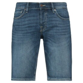 【送料無料】 ゲス メンズ デニムパンツ ボトムス Denim shorts Blue