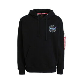 【送料無料】 アルファインダストリーズ メンズ パーカー・スウェットシャツ アウター Sweatshirts Black