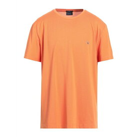 【送料無料】 ガント メンズ Tシャツ トップス T-shirts Orange