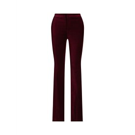 【送料無料】 ラルフローレン レディース カジュアルパンツ ボトムス STRETCH VELVET STRAIGHT-LEG PANT Burgundy