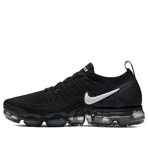 Nike �i�C�L ���f�B�[�X �X�j�[�J�[ �y(WMNS) Nike Air VaporMax Flyknit 2 'Black White' 942843-001�z �T�C�Y US_7(24.0cm)