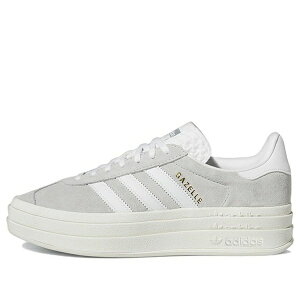 adidas �A�f�B�_�X ���f�B�[�X �X�j�[�J�[ �y(WMNS) adidas Gazelle Bold 'Grey White' HQ6893�z �T�C�Y US_W_11