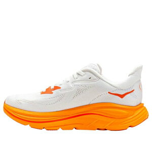 HOKA ONE ONE �z�J�I�l�I�l ���f�B�[�X �X�j�[�J�[ �y(WMNS) HOKA ONE ONE Clifton 10 'Frost Orange Zest' 1162031-FGZ�z �T�C�Y US_6.5(23.5cm)