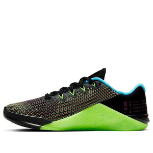 Nike �i�C�L ���f�B�[�X �X�j�[�J�[ �y(WMNS) Nike Metcon 5 AMP 'Black Green Strike' CD3398-063�z �T�C�Y US_5(22.0cm)
