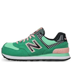 New Balance �j���[�o�����X ���f�B�[�X �X�j�[�J�[ �y(WMNS) New Balance 574 Series Low-Top 'Green' WL574BFS�z �T�C�Y US_6.5(23.5cm)