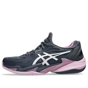ASICS �A�V�b�N�X ���f�B�[�X �X�j�[�J�[ �y(WMNS) ASICS Court FF 3 'Indigo Fog White' 1042A220-500�z �T�C�Y US_5.5(22.5cm)