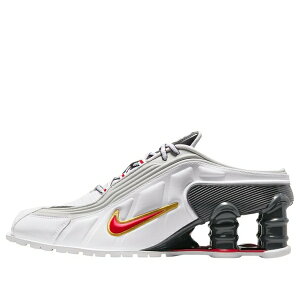 Nike �i�C�L ���f�B�[�X �X�j�[�J�[ �y(WMNS) Nike x Martine Rose Shox MR4 Mule 'White Metallic Platinum' IM5420-100�z �T�C�Y US_5.5(22.5cm)