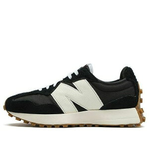 New Balance �j���[�o�����X ���f�B�[�X �X�j�[�J�[ �y(WMNS) New Balance 327 'Black White Gum' WS327BL�z �T�C�Y US_7(24.0cm)