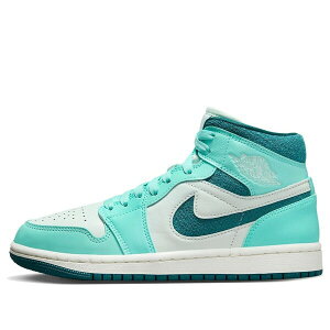 Jordan �W���[�_�� ���f�B�[�X �X�j�[�J�[ �y(WMNS) Air Jordan 1 Mid 'Bleached Turquoise' DZ3745-300�z �T�C�Y US_6(23.0cm)