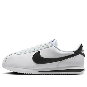 Nike �i�C�L ���f�B�[�X �X�j�[�J�[ �y(WMNS) Nike Cortez Leather 'White Black' DN1791-107�z �T�C�Y US_W_10