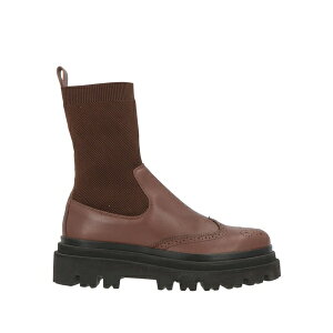 �y���������z �C���u���e�B ���f�B�[�X �u�[�c �V���[�Y Ankle boots Brown