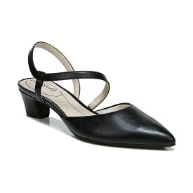 ライフストライド レディース パンプス シューズ Women's Minimalist Slingback Kitten Heel Pumps Black Faux Leather