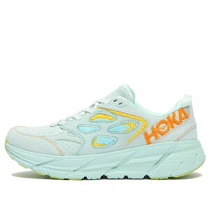 HOKA ONE ONE �z�J�I�l�I�l �����Y �X�j�[�J�[ �yHOKA ONE ONE Clifton L 'Embroidery - Blue Glass' 1126854-BGRYL�z �T�C�Y US_10(28.0cm)