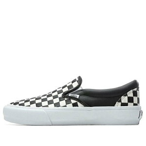 Vans �o���Y �����Y �X�j�[�J�[ �yVans Classic Slip-On VLT LX 'Woven Checker - Black White' VN0A5JJ19JA�z �T�C�Y US_8(26.0cm)