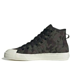 adidas �A�f�B�_�X �����Y �X�j�[�J�[ �yadidas Nizza Hi RF 'Camo' HQ8536�z �T�C�Y US_7(25.0cm)