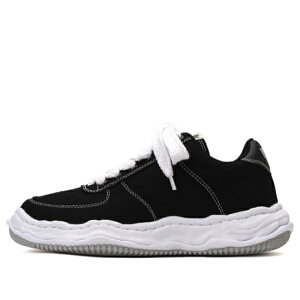 Maison MIHARA YASUHIRO �~�n�����X�q�� �����Y �X�j�[�J�[ �yMaison MIHARA YASUHIRO WAYNE OG Sole Canvas Low-top Sneaker 'Black' A10FW720-BLK�z �T�C�Y US_11(29.0cm)