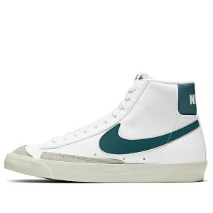 Nike �i�C�L �����Y �X�j�[�J�[ �yNike Blazer Mid '77 Vintage 'White Dark Teal Green' BQ6806-112�z �T�C�Y US_9(27.0cm)