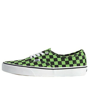 Vans �o���Y �����Y �X�j�[�J�[ �yVans Authentic Checkerboard 'Green Black' VN000D7Y203�z �T�C�Y US_6(24.0cm)