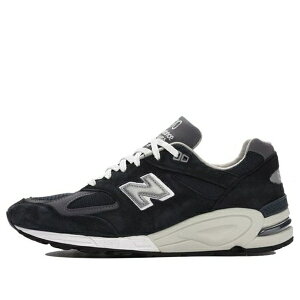 New Balance �j���[�o�����X �����Y �X�j�[�J�[ �yNew Balance 990v2 Made in USA 'Navy White' M990NV2�z �T�C�Y US_5.5(23.5cm)