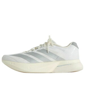 adidas �A�f�B�_�X �����Y �X�j�[�J�[ �yadidas x Kith Adizero Boston 13 'White Silver Metallic' JQ4698�z �T�C�Y US_M_4.5