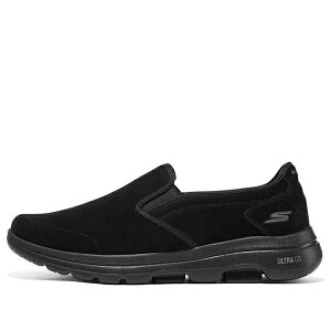 Skechers �X�P�b�`���[�Y �����Y �X�j�[�J�[ �ySkechers Go Walk 5 Slip On 'Black' 661054-BBK�z �T�C�Y US_7.5(25.5cm)