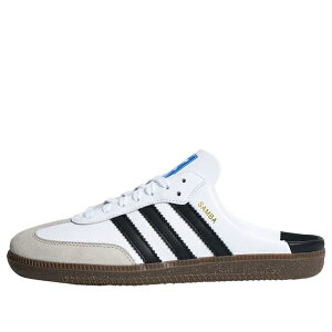 adidas �A�f�B�_�X �����Y �X�j�[�J�[ �yadidas Samba Mules 'White Black' LB3814�z �T�C�Y US_6(24.0cm)