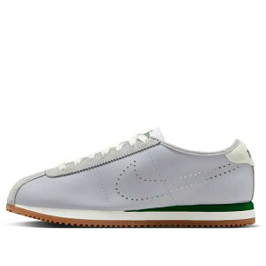Nike �i�C�L ���f�B�[�X �X�j�[�J�[ Wolf Grey/Summit White/Gum Medium Brown/Sport Green �y(WMNS) Nike Cortez Leather 'Wolf Grey Summit White Green Gum' HQ1841-001�z �T�C�Y US_W_10