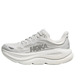 HOKA ONE ONE ホカオネオネ レディース スニーカー White 【(WMNS) HOKA ONE ONE Bondi 9 Wide 'Stardust Silver' 1162014-SDSTS】 サイズ US_7(24.0cm)