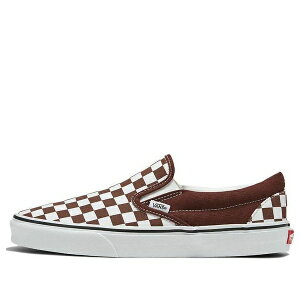 Vans �o���Y �����Y �X�j�[�J�[ �yVans Classic Slip-On 'Color Theory Checkerboard - Bitter Chocolate' VN000BVZ7YO�z �T�C�Y US_11(29.0cm)