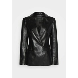 ゲス レディース ジャケット＆ブルゾン アウター NEW EMELIE - Faux leather jacket - jet black