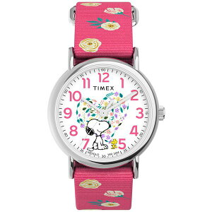 ^CbNX fB[X rv ANZT[ Women's Quartz Analog Pink Nylon Watch, 38mm Pink