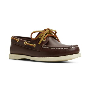 Xy[ fB[X T_ V[Y Women's Authentic Original 2-Eye Slip-On Boat Shoe Brown