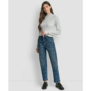 �_�i�L�������j���[���[�N ���f�B�[�X �X�J�[�g �{�g���X Women's Mid-Rise Classic Straight Jeans Bowery