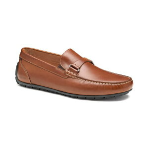 WXgAh}[tB[ Y Xb|E[t@[ V[Y Men's Beck Round Toe Leather Bit Loafers Tan Full Grain