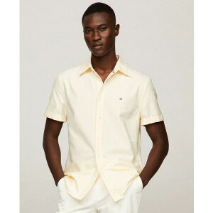 g~[ qtBK[ Y Vc gbvX Men's Oxford Stripe Shirt Citronella / Optic White