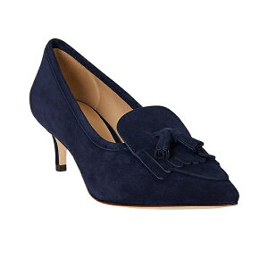 t[ fB[X IbNXtH[h V[Y Women's Adrienne Suede Kiltie Pumps Refined Navy