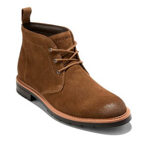 �R�[���n�[�� �����Y �u�[�c �V���[�Y Men's Chamberlin Grand Chukka Lug Sole Boots Spiced Brown Suede