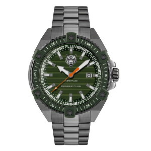 �v���C���X�|�[�c �����Y �r���v �A�N�Z�T���[ Men's Urban Pulse 3 Hand Date Quartz IP Gunmetal Bracelet Watch, 47mm Gray