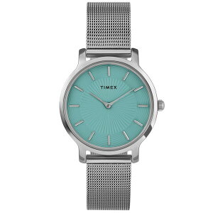 ^CbNX fB[X rv ANZT[ Women's Quartz Analog Silver-Tone Stainless Steel Watch, 34mm Silver