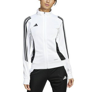 AfB_X fB[X WPbgu] AE^[ Women's Tiro 24 Zip-Up Track Jacket White/black
