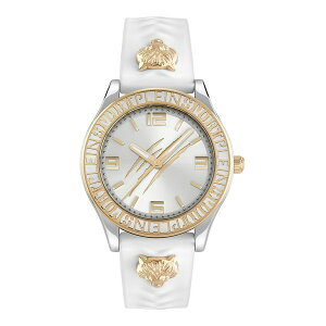 �v���C���X�|�[�c ���f�B�[�X �r���v �A�N�Z�T���[ Women's Eclipse 3 Hand Quartz White Silicone Strap Watch, 36mm White