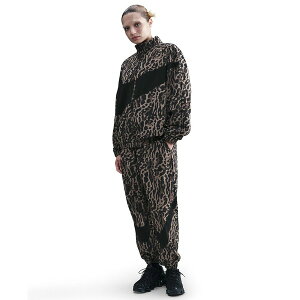 �i�C�L ���f�B�[�X �J�W���A���p���c �{�g���X Women's Printed Mid Rise Jogger Pants Black