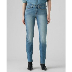 ���[�o�C�X ���f�B�[�X �f�j���p���c �{�g���X Women's 314 Shaping Straight Mid Rise Jeans Eternal Indigo Mid
