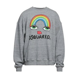 【送料無料】 ディースクエアード メンズ パーカー・スウェットシャツ アウター Sweatshirts Grey